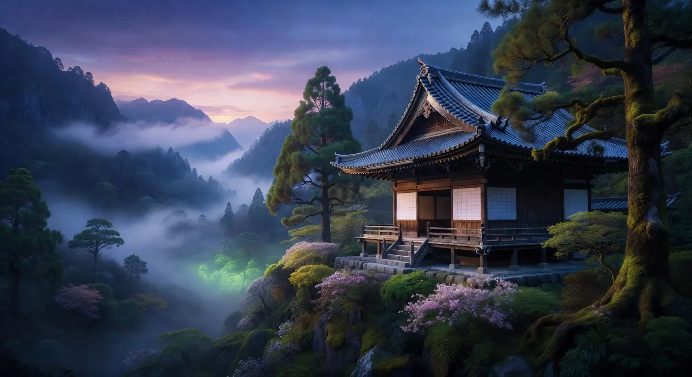 山谷の禅寺